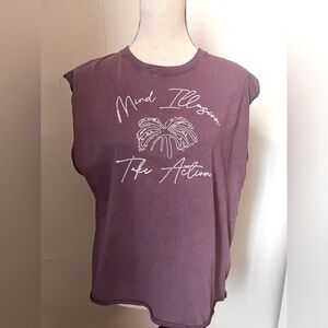 Pull & Bear Sleeveless Muscle Top Size Medium